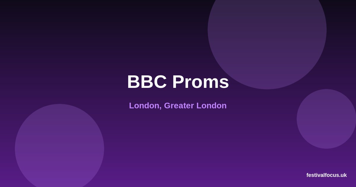 BBC Proms
