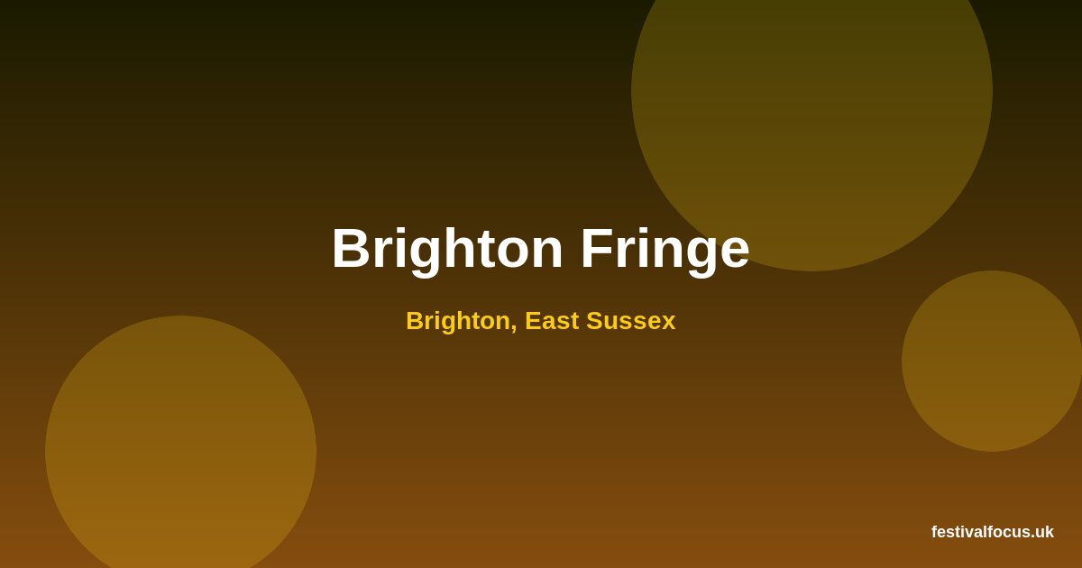Brighton Fringe