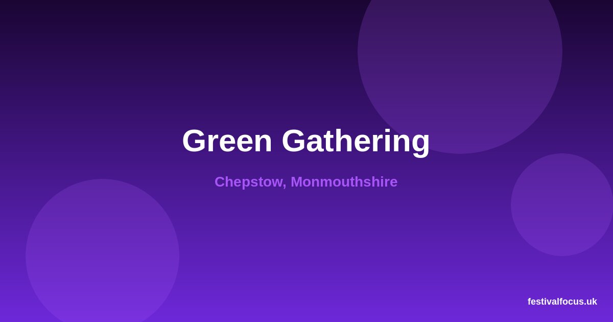 Green Gathering